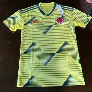 Adidas Colombian soccer jersey